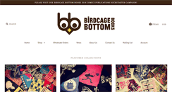 Desktop Screenshot of birdcagebottombooks.com